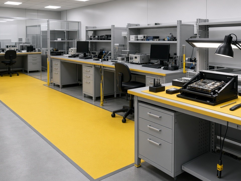 ESD Protected Areas (EPA) Solutions | Integrated ESD Control Systems