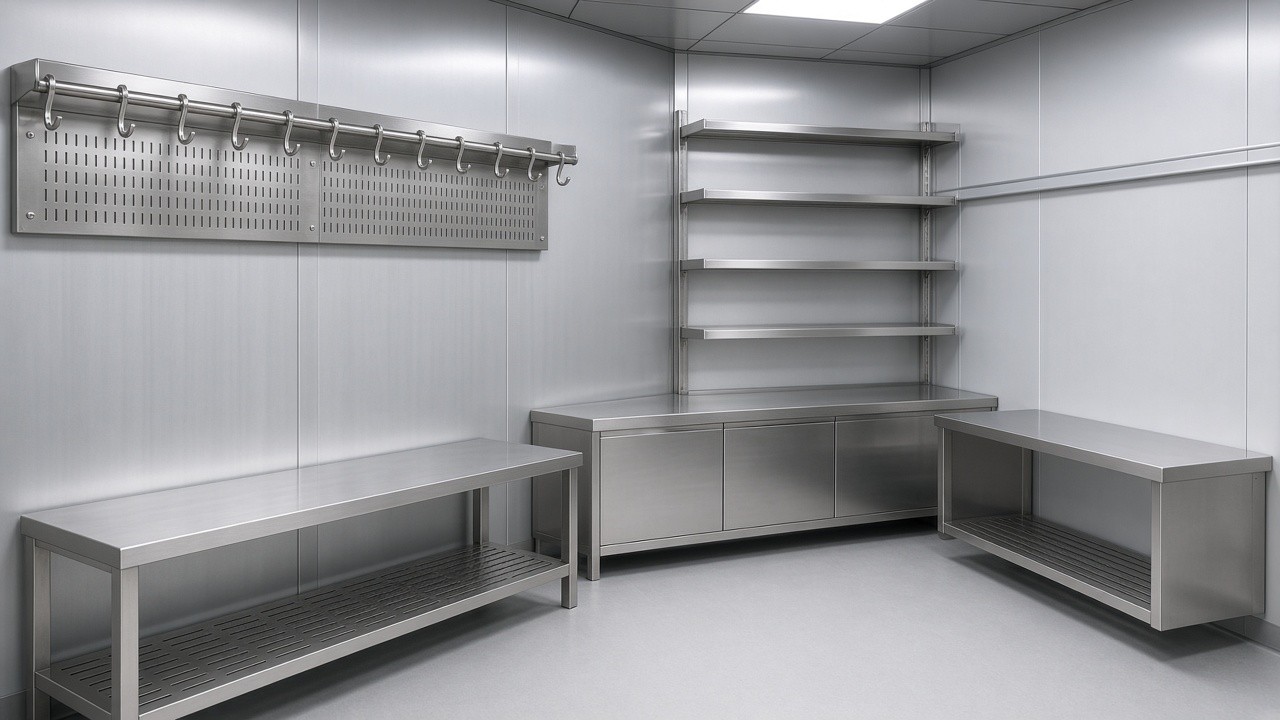 Gowning Stations for Cleanroom Compliance | CleanroomLink