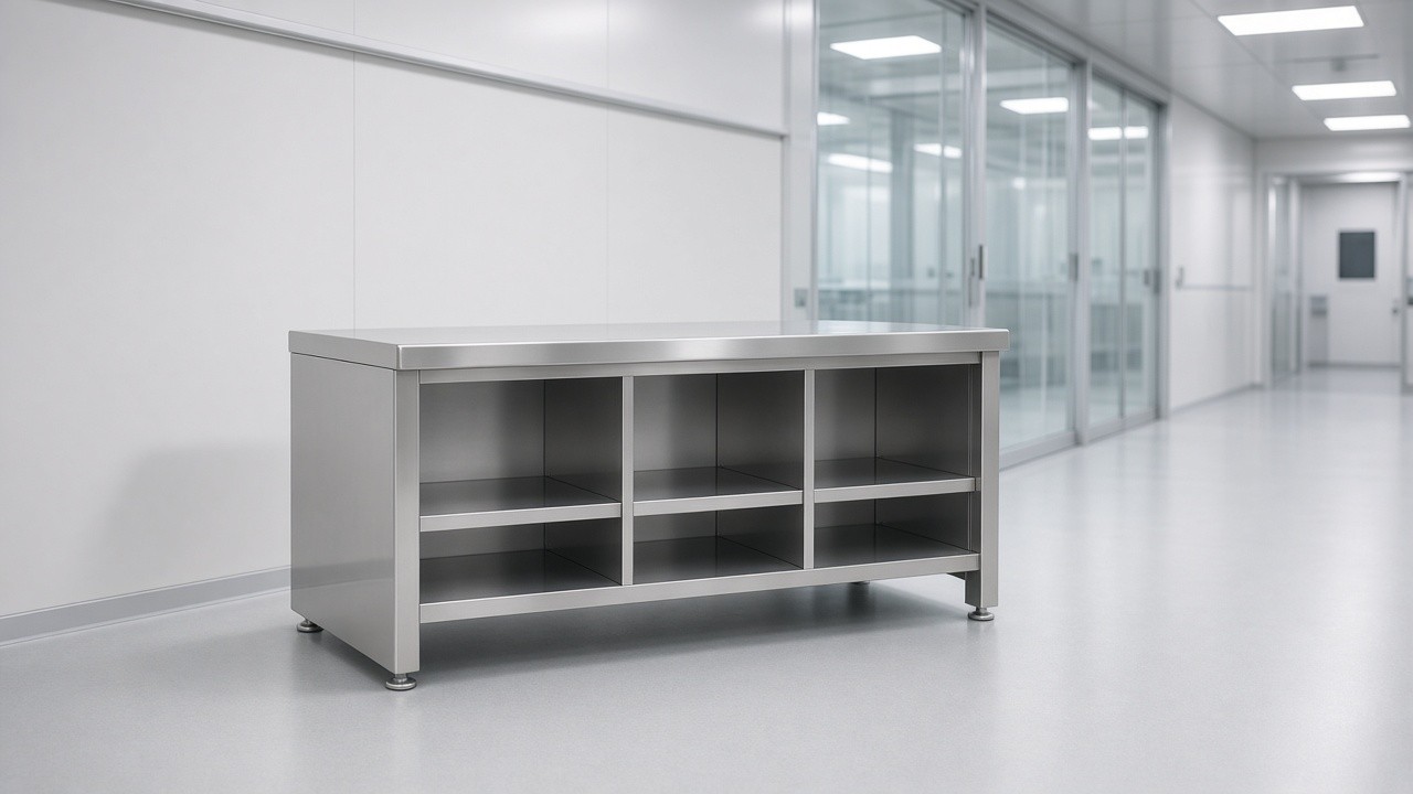 Industrial Shoe-Changing Benches for Cleanroom Gowning Areas | CleanroomLink