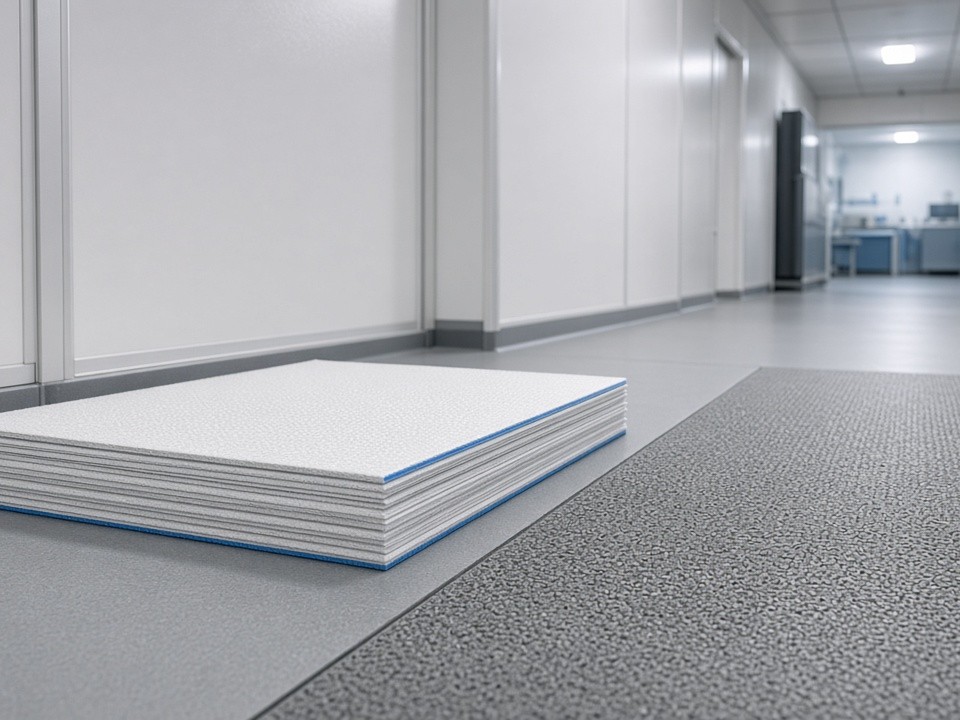 Industrial Slip Protection Solutions for Cleanrooms & Wet Environments