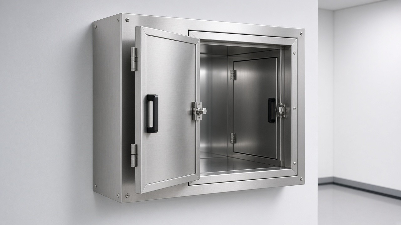 Static Pass Boxes for Cleanroom Material Transfer | CleanroomLink